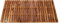 Brillibrum Design Duschvorleger Holz Duschmatte robuste Teakholz Wanneneinlage rutschfest Badvorleger Teak Holz Wanneneinlage Innen & Außenbereich Antirutschmatte Holz (100x50cm, Variante 1)