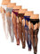 Syhood 6 Medias (Blanco, Gris, Rojo Vino, Café, Azul Marino, Negro)