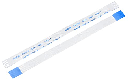 sourcing map 10er Pack FFC FPC Kabel 12 Pin 0.5mm 100mm (A Typ) für LCD 3D Drucker Kamera DVD