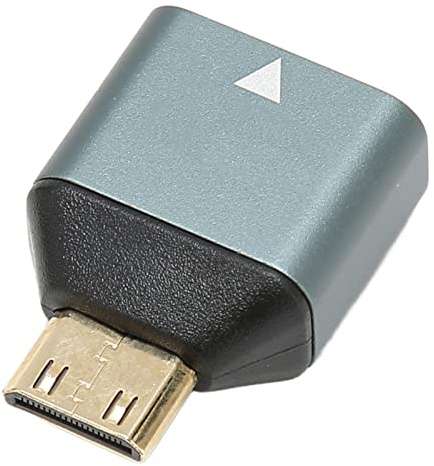 Elprico Adaptateur 4K Micro HDMI vers HDMI, Prise en du Coupleur D'interface Multimédia Mini HD 4K 60Hz 18Gbps Plug and Play