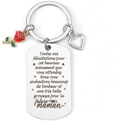 Cadeau Future Maman Porte Clef Maman Cadeau Femme Enceinte Cadeau Pour Maman Apres Accouchement Cadeau Annonce Grossesse Cadeau Fetes Des Mere Cadeau Grossesse Future Maman Offerts Par Le Mari Amis