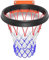 Basketballnetz | Ersatznetz Basketballnetz | Standard Basketballkorb Netz Für Outdoor Sports Training | Universelles Basketballnetz | Tragbares Allwetter-Basketballnetz, Allwetter-Antipeitsche