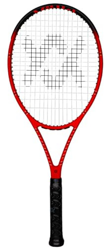 VOLKL VOSTRA V8 300 Tennisschläger mit Red Cell & Reva, 300 g, Griffgrößen: 1-5, *unbespannt* (4 5/8)