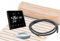 Elektrische Fußbodenheizung Komplett-Set für Fliesenboden UltraPro 200 extra stark mit Thermostat RT-67 WIFI Touch (15 m² - 0,5 x 30 m)
