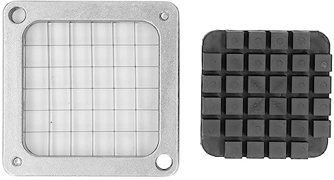 Commercial Grade Manual French Fry Cutter, Stainless Steel Blades for Potatoes, Cucumbers, Carrots & Eggplants, Lasting Potato Slicing Machine for Kitchen Use (12mm)