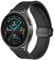 FiiMoo Ersatzarmband Kompatibel mit Garmin Venu 3/Venu 2/Forerunner 265/Forerunner 255 Lederarmbänder, 22mm Magnetisch Armband, [Verstellbare], Ersatz Magnetbänder für Garmin Vivoactive 4-Schwarz