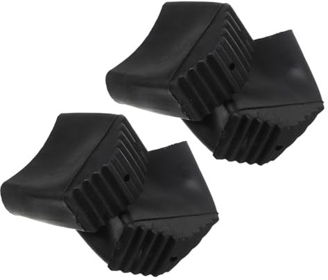 jojofuny 8pcs Loft Ladder Feet End Caps Ladder Base Stabiliser Step Feet Covers Replacement Multi-function Pad