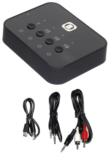 CHICHIYANG Built-in 4 Modules Bluetooth Transmitter Durable Wireless Stereo Sound Launcher, Portable Battery