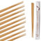 Tithe Wooden Bamboo Chopsticks Reusable Lightweight for Sushi Rice Noodle's Chinese Japanese Tableware Asian Cuisine by Tezraftaar (100)
