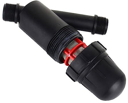 budiniao Sprayer Filter Watering Kits Handy Installation Grit Catcher Garden Supplies 3/4 inch Mesh Screen Filtering Device