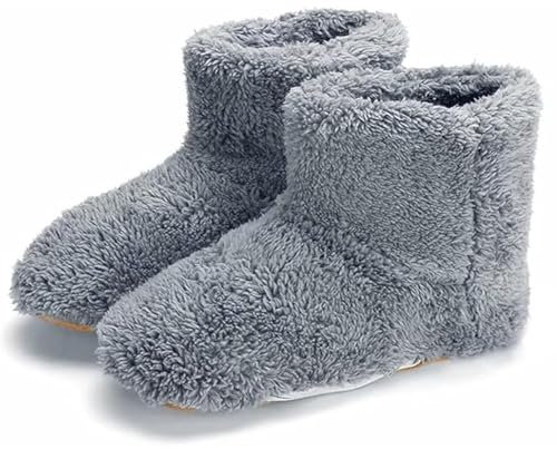 XZLZMYP B,39/43, Zapatillas Eléctricas con Calefacción por USB Zapatos Calefactores Electricos para Mantener Los Pies Calientes Calentador De Pies Adecuadas para Hombres Y Mujeres