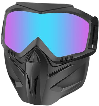 Gesichtsabdeckung für Sicherheitsbrille – PC-Gesichtsschutz | taktischer