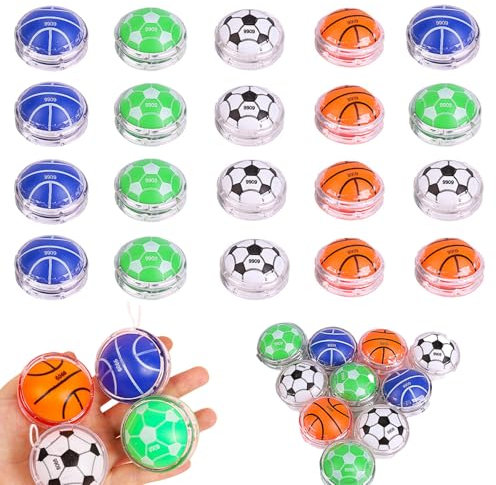 JoJo Kinder YoYo Spielzeug Zuzer 20PCS Yo-Yos Spielzeug Yo Yo for Kids,Jungen Mädchen YoYo Balls Kinder Cartoon Tier Yo-Yo Kindergarten Puzzle Classic Nostalgic Spielzeug