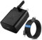 Einlike 45W Super Fast Charger USB C Plug for Samsung Galaxy S25, S24, S23, S22 Ultra, Z Flip6, Fold6, Flip5, Fold5, A54, Tab S10, S9, S8, Google Pixel 9, PPS Charger with 6.6ft 5A Type-C Cable, Black
