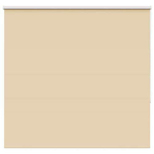 vidaXL Verdunkelungsrollo Beige 150x130 cm Stoffbreite 146,6 cm, Rollo, Klemmfix, Thermorollo, Verdunklungsrollo, Klemmrollo, Fensterrollo