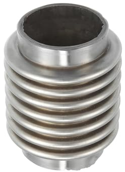 Auto Abgasrohr 38mm/45mm/50mm/60mm Auto Auspuff Flexible Rohr Auspuff Flex Anschluss Rohre Faltenbalg Universal Edelstahl Abgasrohr(50.8x57x82mm)