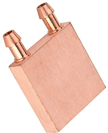 Blocco di Raffreddamento Ad Acqua in Rame per Grafica GPU CPU, Adatto per il Raffreddamento a Semiconduttore, 40 * 40 Mm