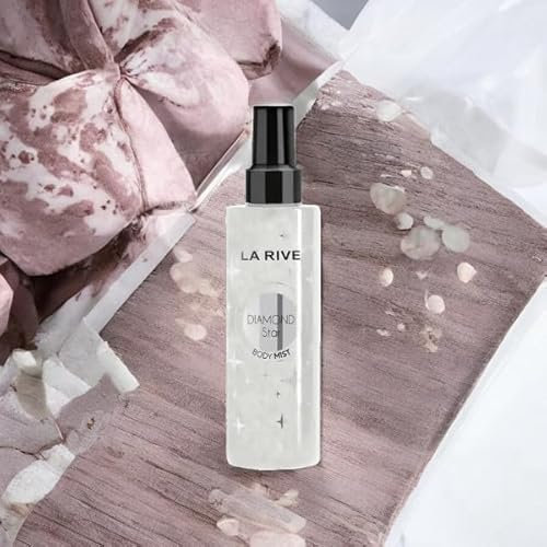 LA RIVE Bodyspray Glitzer Diamond Star Körperspray Body Mist 200 ml Frauen Damen