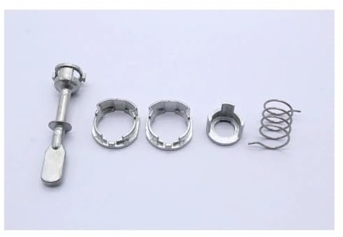 CMJAHU Kit de réparation de cylindre de serrure de porte avant gauche ou droite for VW Polo 6N, remplacement TAKPART 6N0837223A, lot de 5 pièces