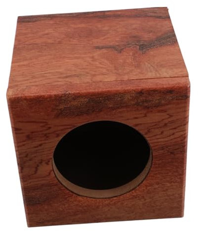 ZUNOXAZ Cassa in Legno Per Altoparlanti: Cassa Audio Per Auto, Casse Audio, Subwoofer Per Camion, Per Veicoli Domestici, Migliora Il Suono E I Bassi, 4 Pollici