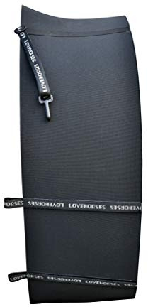 LOVEHORSES Schutzgurt Deluxe – Die erste, das Original - Standard 100 by Oeko-TEX® Zertifiziert. Made in Italy - (Full, SCHWARZ)