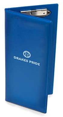 DRAKES PRIDE RIGID BLUE SCORECARD HOLDER##B6390**
