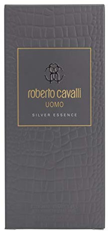 Roberto Cavalli Uomo Silver Essence Perfumed Shower Gel, 150 ml