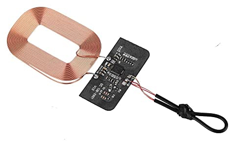 Bewinner Qi-Standard-Ladegerät-Sendermodul, 3 Spulen, mehrstufige, breite Kompatibilität, universelle Mikro-Schnittstelle, DIY-Ladegerät-Teile (2.)