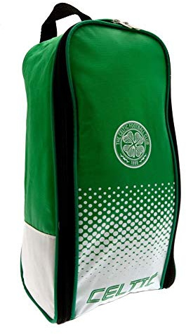 Celtic FC Fußballschuh Tasche (35 x 18cm) (Grün/Weiß)