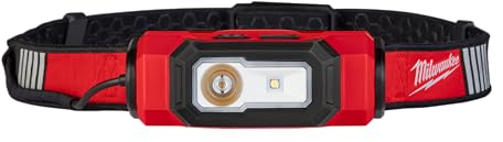 Milwaukee 2116-21 - Linterna Lampara Recargable para Casco (por USB)