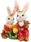 Goebel Hier gefällts Uns Osterhase, Steingut, Mehrfarbig, 23,5x22x18cm