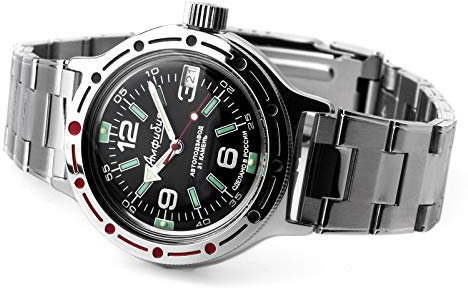 Vostok Wostok Amphibian Russisches Militär Military Taucheruhr 20ATM 200m Automatik 2416/420640 Russische Mechanische Uhr aus Russland K-42