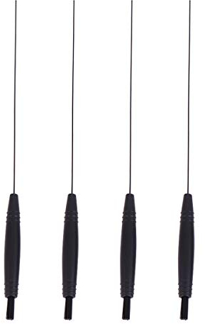 1 Set 4pcs Hearing Amplifier Cleaning Brush Vent Cleaning Tool Earpiece Earmold Vent Cleaner for Sound Tubes