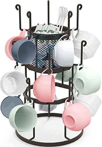 Portavasos Portavasos Portavasos de café Tazas Copas de vino Colgantes de joyería Soporte para bebidas Hay una canasta-Bronce