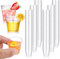 Hejo 300PCS Plastic Shot Glasses, Reusable Shot Glasses 30ml-1oz, Stronge Shatterproof Crystal Clear Shot Glasses Plastic for Party, Wedding, Festival, BBQ, Games, Jelly Cup