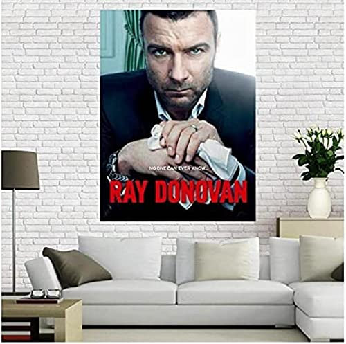 Poster Ray Donovan Poster, Tv-Spielplakat, Wandkunst, Bilder, Poster Und Drucke, Leinwandgemälde, Heimdekoration 50X70Cm Kein Rahmen