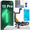 YHX-OU 6.1'' Ladebuchse Für iPhone 13 Pro 2021 Dock Connector Port Charger LadePort Mikrofon Audio Jack Flex Kabel + Waterproof Adhesive+Installationswerkzeug
