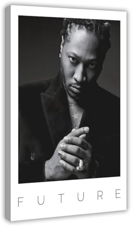 GUyfam Future Poster Rapper Poster Leinwand Poster Schlafzimmer Dekor Sport Landschaft Büro Zimmer Dekor Geschenk 30 x 45 cm