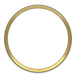 Lenkrad Aufkleber Auto Styling Innen Zubehör Lenkrad Mitte Logo Abdeckungen Aufkleber Trim Für A-UDI A3 8P S3 A4 B6 B7 A5 A6 Q5 Q7 (Color : Round Gold)