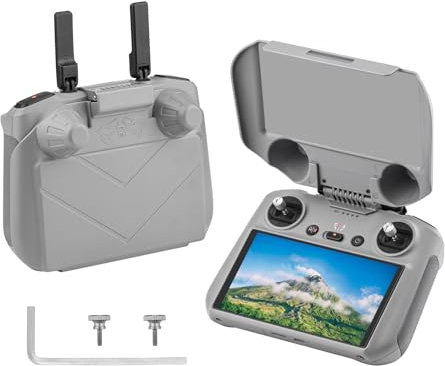 BRDRC Mini 4 Pro Sonnenhaube für DJI RC 2 Controller Bildschirmschutz Joysticks Protector Sonnenschutz für DJI Mini 4 Pro/Air 3 Zubehör