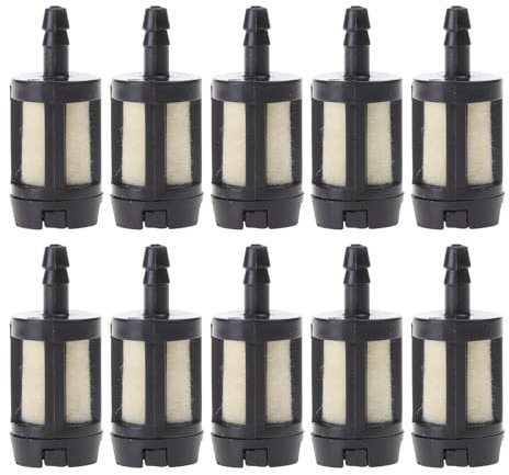 10pcs Fuel Filter ZAMA ZF-1 ZF1 For Poulan McCulloch Tecumseh 410263 420145 Chainsaw Trimmer Fuel Filters Petrol