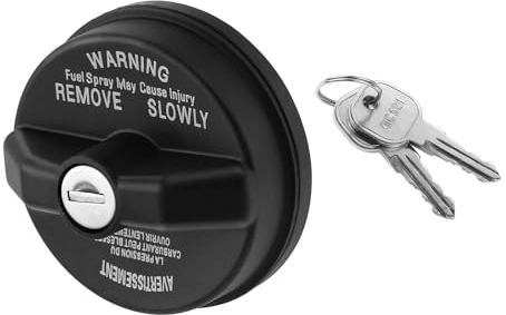LECREA Kraftstoffmotor Tankdeckel, für Chrysler Dodge Jeep Ram Challenger Grand Caravan Ram 1500 Cherokee Wrangler Kraftstofftankdeckel, 1 Packung
