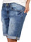 Generic Jeans Shorts Damen Knielang Zerrissen Sommer Sexy Frauen Kurze Hose Denim Stretch Grosse Grössen Casual Lose Jeansshorts Bermuda Übergröße Strandshorts Hotpants