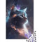 FUmoney Puzzles für Erwachsene 1000 Puzzles für Erwachsene 1000 Teile Puzzle 1000 Teile Puzzle Weltraumkatze Galaxie Holzpuzzle 1000 Teile (75 x 50 cm)
