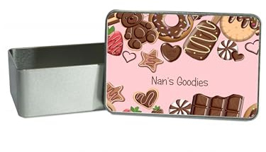 Lunar Shadow Nan's Goodies Pink Storage Gift Tin