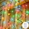 Fairy Lights, 8 Lighting Modes, 60 LEDs Ball Globe String Light Battery Operated, Decoration for Indoor Lighting, Bedroom, Wedding, Party, Christmas, Tree (Multicolor)