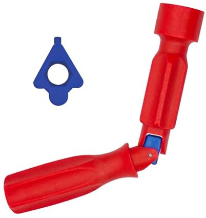 JIADEXIN Toilet Seat Spanner Plumbing Tool Removal Installation Repair Wrench with Joint Mounting for 17/13/10mm High-Strength Toilet Seat Fitting Tool Universal