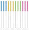 12Pcs Straw Cleaning Brush, 200x60x8mm Metal Straws Cleaner Brush, for Baby Bottle Milk Hose Coffee Machine Kettle