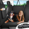 BIERPOER Tesla Dog Car Seat Covers for Back Seat - Hard Bottom Back Seat Extender for Dogs 100% Waterproof Non-Slip Dog Hammock Travel Bed with Headrest Protection Custom Fit for Model 3/Y