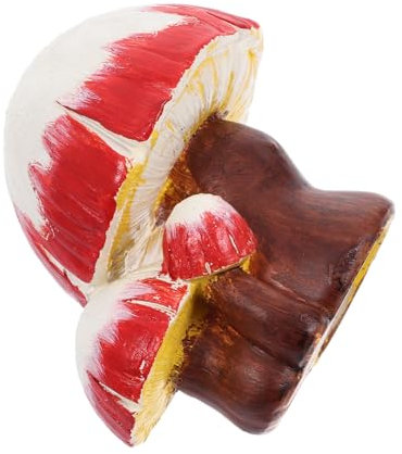 DOITOOL Ajoutez Du Charme À Votre Salle De Bain Avec Ce Bouchon À Vis De Toilette En Forme De Champignon Rouge